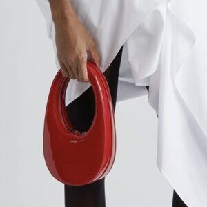 NWT Coperni Red Patent Leather Swipe Mini Bag